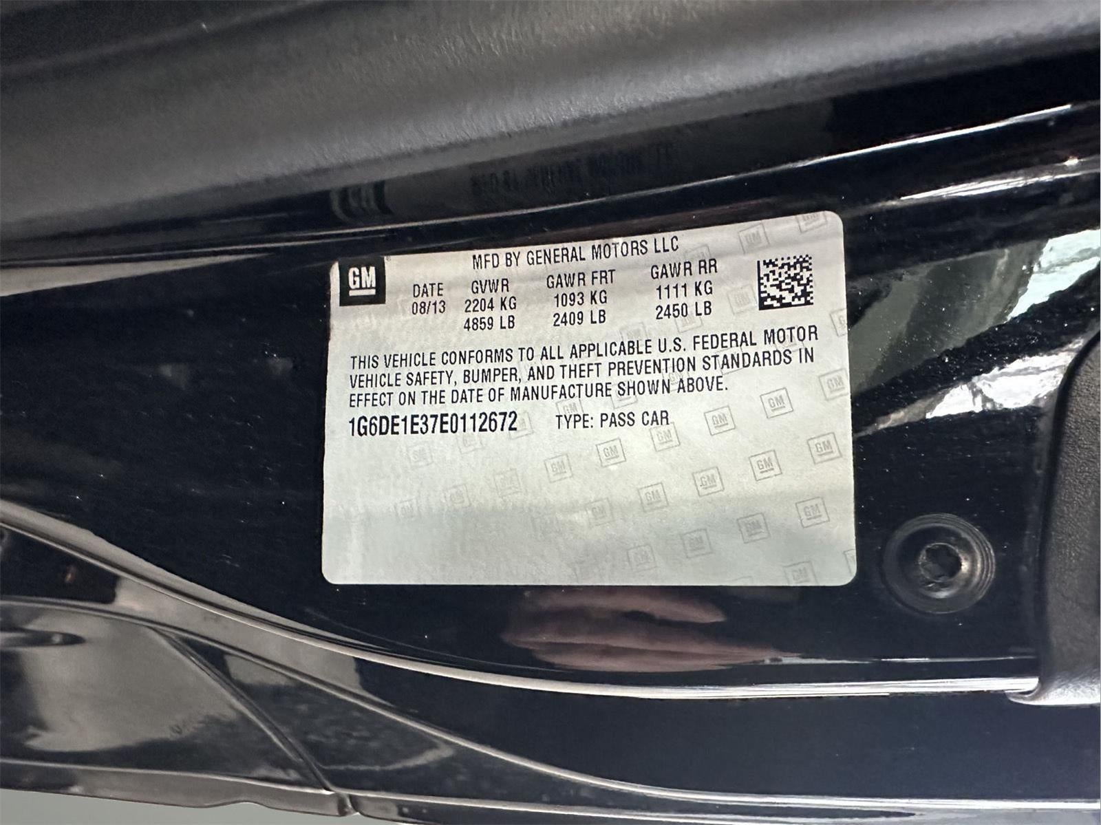 2014 Cadillac CTS 2dr Cpe AWD