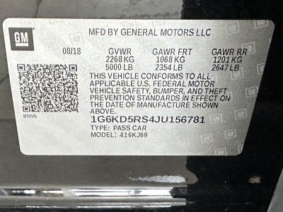 2018 Cadillac CT6 Luxury AWD