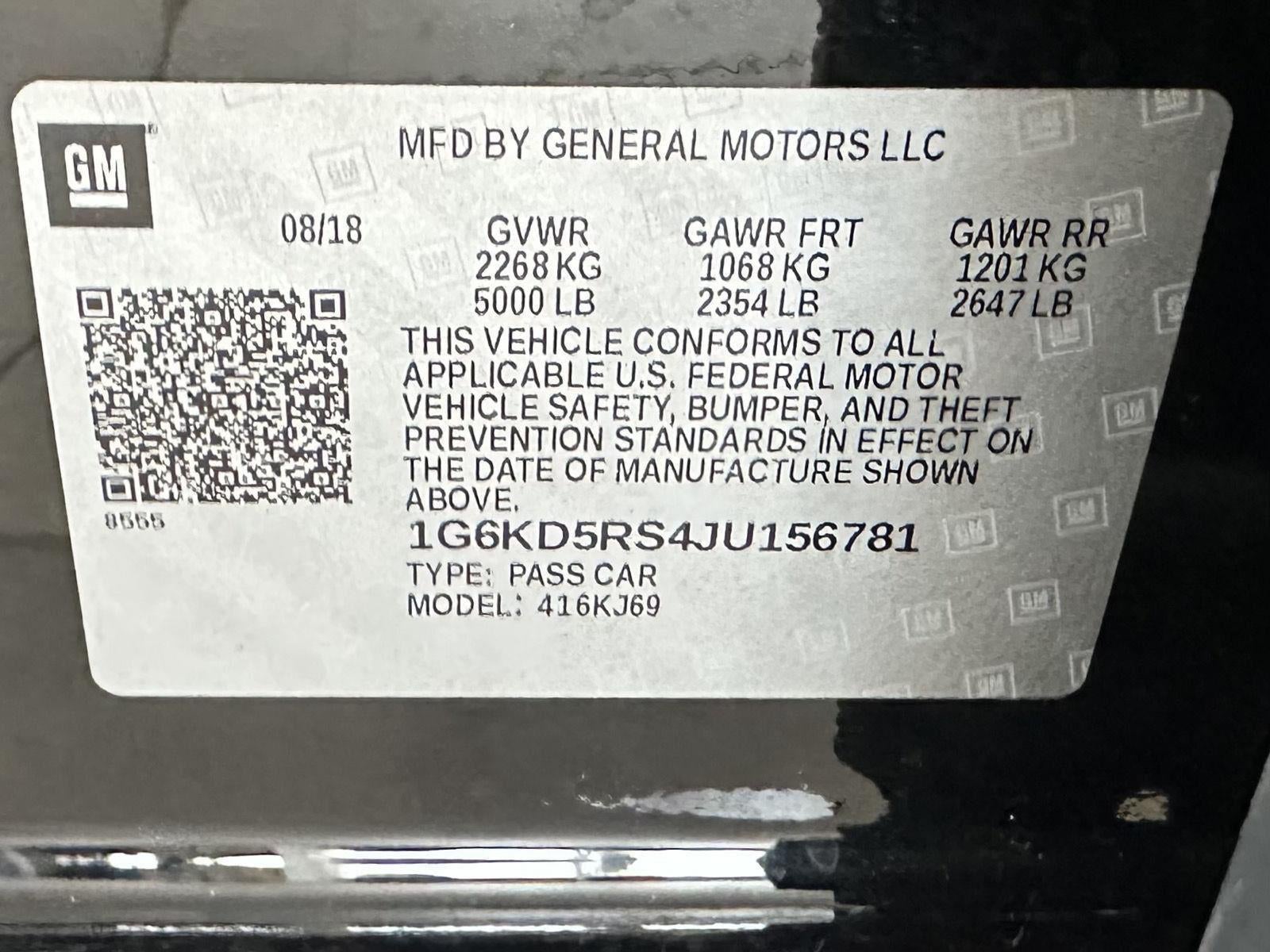 2018 Cadillac CT6 Luxury AWD