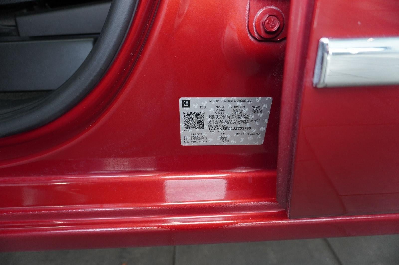 2018 Chevrolet Silverado 1500 LTZ