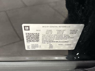 2019 Cadillac XT5 Luxury AWD