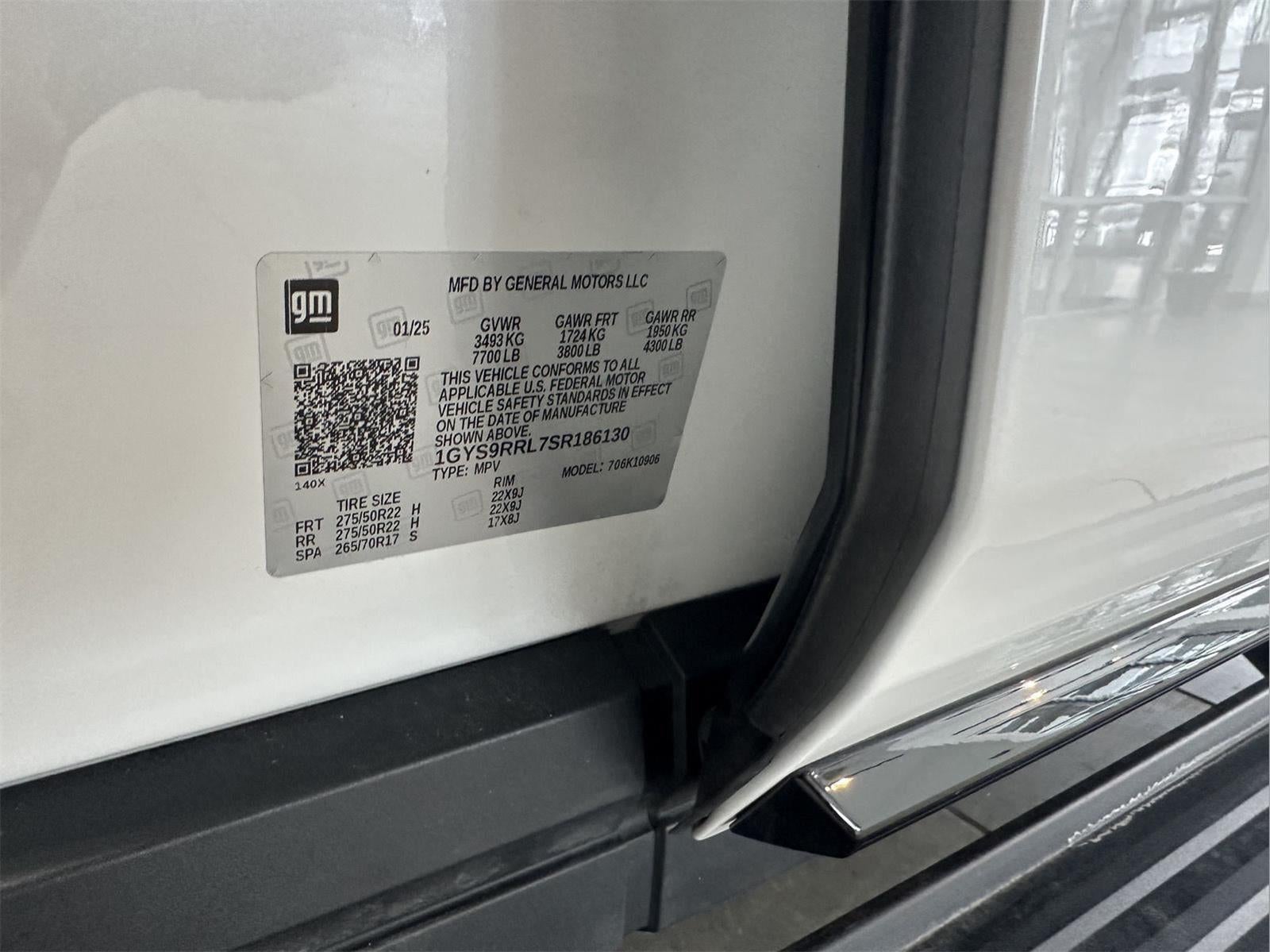 2025 Cadillac Escalade ESV Sport Platinum