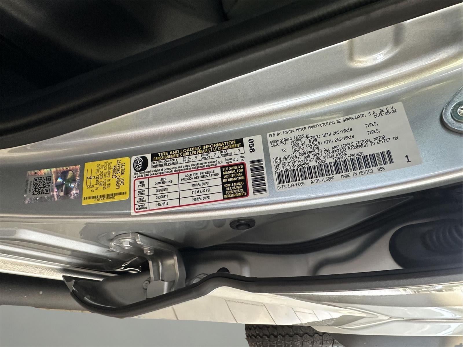 2024 Toyota Tacoma 4WD TRD Sport Hybrid