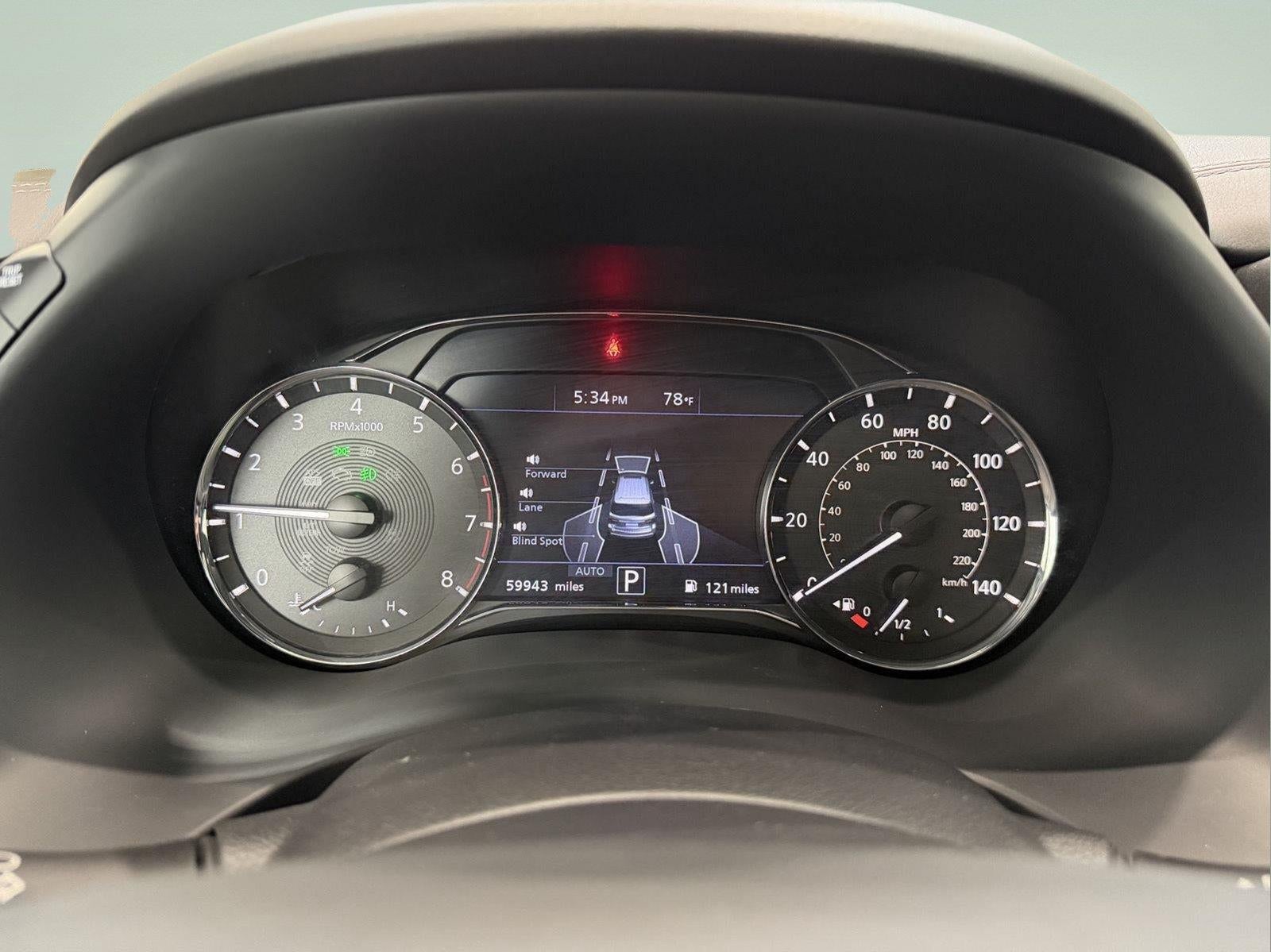 2021 INFINITI QX80 SENSORY