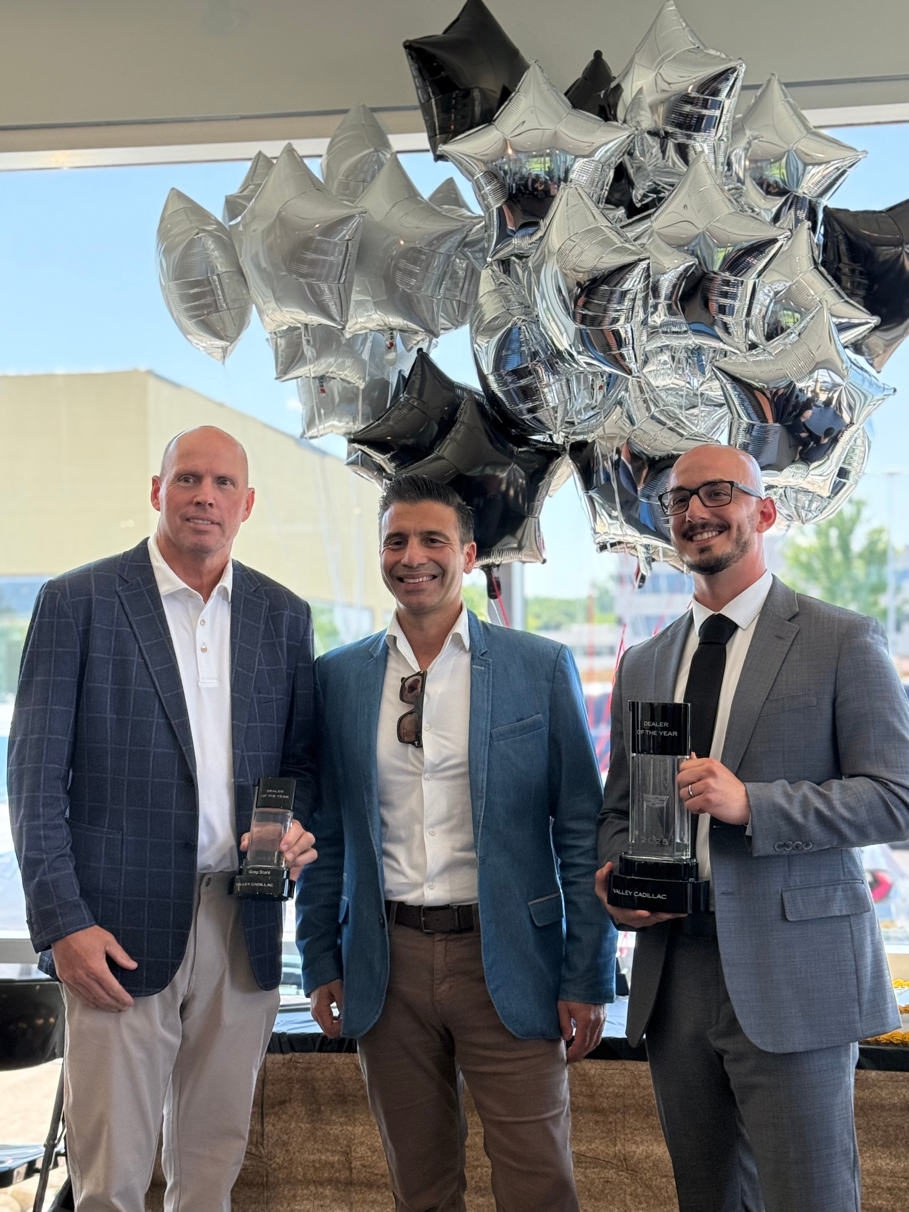 Valley Cadillac Dealer of the Year Award